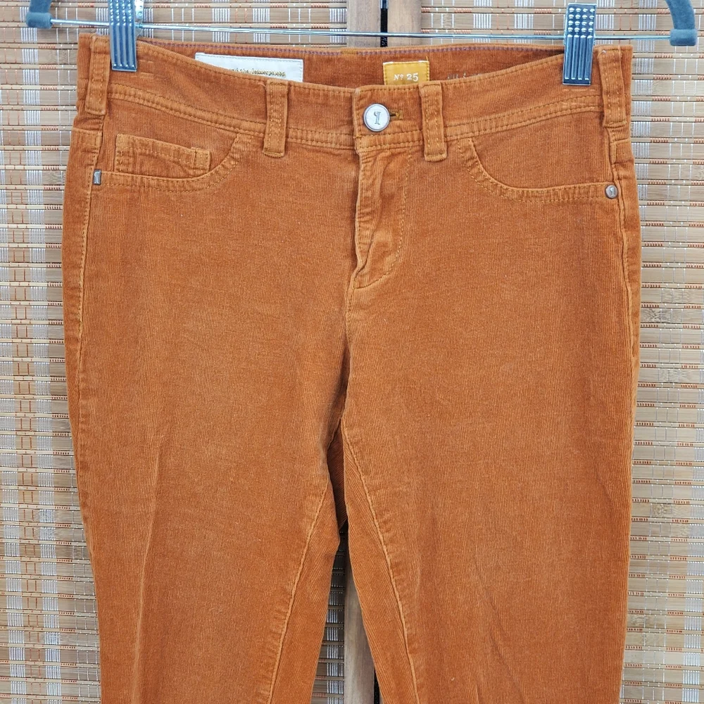 ♧ Pilcro Orange Serif Corduroy Skinny Jeans Size 25